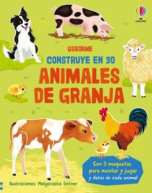 ANIMALES DE GRANJA 3D | 9781836064794 | WHEATLEY, ABIGAIL | Galatea Llibres | Llibreria online de Reus, Tarragona | Comprar llibres en català i castellà online