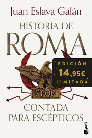 HISTORIA DE ROMA CONTADA PARA ESCÉPTICOS | 9788408309253 | ESLAVA GALÁN, JUAN | Galatea Llibres | Llibreria online de Reus, Tarragona | Comprar llibres en català i castellà online