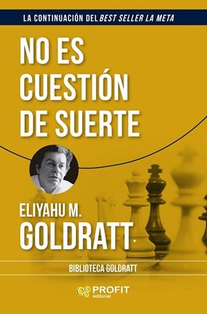 NO ES CUESTIÓN DE SUERTE | 9788410235977 | GOLDRATT, ELIYAHU M. | Galatea Llibres | Llibreria online de Reus, Tarragona | Comprar llibres en català i castellà online