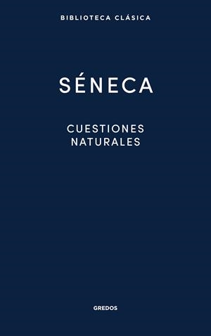 CUESTIONES NATURALES | 9788424998929 | SÉNECA | Galatea Llibres | Librería online de Reus, Tarragona | Comprar libros en catalán y castellano online