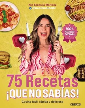 75 RECETAS ¡QUÉ NO SABÍAS! | 9788441552463 | ESPARCIA MARTÍNEZ, ANA | Galatea Llibres | Llibreria online de Reus, Tarragona | Comprar llibres en català i castellà online