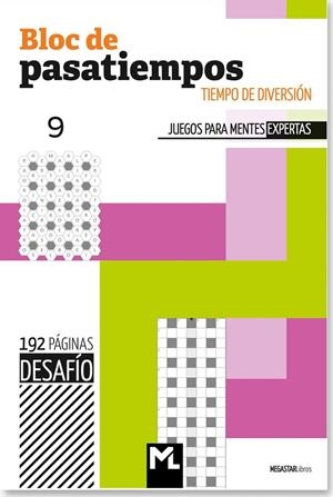 BLOC DE PASATIEMPOS 9 | 9789493361317 | Galatea Llibres | Librería online de Reus, Tarragona | Comprar libros en catalán y castellano online