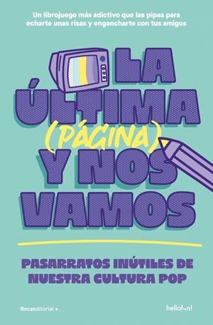 LA ÚLTIMA PÁGINA Y NOS VAMOS | 9791387629458 | Galatea Llibres | Llibreria online de Reus, Tarragona | Comprar llibres en català i castellà online