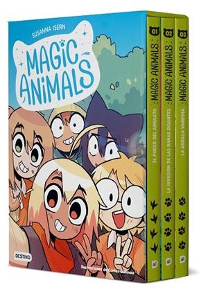 ESTUCHE MAGIC ANIMALS (1-2-3) | 9788408309987 | ISERN, SUSANNA/DALMAU, CARLES/LÓPEZ, NIL | Galatea Llibres | Llibreria online de Reus, Tarragona | Comprar llibres en català i castellà online