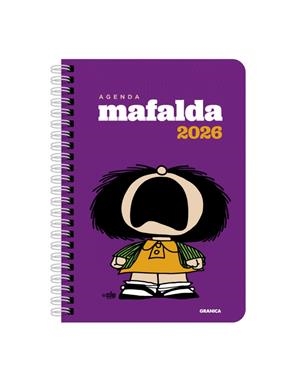 MAFALDA 2026 AGENDA ANILLADA PROTESTA VIOLETA | 9786316693150 | QUINO | Galatea Llibres | Llibreria online de Reus, Tarragona | Comprar llibres en català i castellà online
