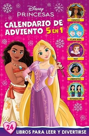 PRINCESAS. CALENDARIO DE ADVIENTO 5 EN 1 | 9788410029712 | DISNEY | Galatea Llibres | Librería online de Reus, Tarragona | Comprar libros en catalán y castellano online