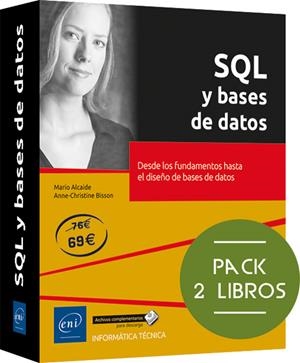 SQL Y BASES DE DATOS - PACKS DE 2 LIBROS | 9782409052163 | BISSON, ANNE-CHRISTINE / ALCAIDE, MARIO | Galatea Llibres | Librería online de Reus, Tarragona | Comprar libros en catalán y castellano online