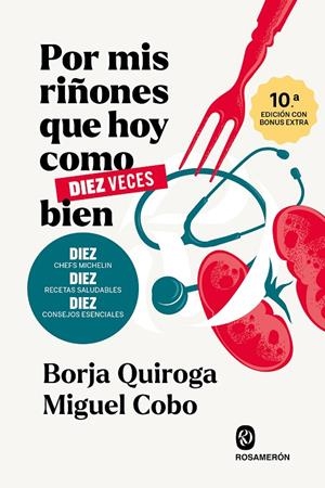 POR MIS RIÑONES QUE HOY COMO DIEZ VECES BIEN | 9791399075700 | QUIROGA, BORJA/COBO, MIGUEL | Galatea Llibres | Llibreria online de Reus, Tarragona | Comprar llibres en català i castellà online