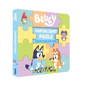 BLUEY SUPERLIBRO PUZZLE. 4 PUZLES DE DOS CARAS PARA LEER Y JUGA | 9788448871291 | Galatea Llibres | Llibreria online de Reus, Tarragona | Comprar llibres en català i castellà online