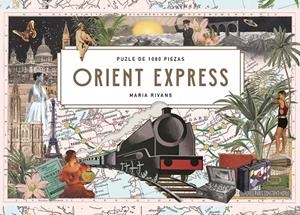 ORIENT EXPRESS PUZLE 1000 PIEZAS | 9788410469730 | RIVANS, MARIA | Galatea Llibres | Llibreria online de Reus, Tarragona | Comprar llibres en català i castellà online