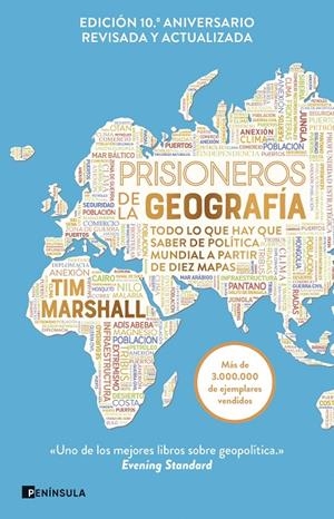 PRISIONEROS DE LA GEOGRAFÍA (NUEVA EDICIÓN REVISADA Y AMPLIADA) | 9788411004329 | MARSHALL, TIM | Galatea Llibres | Librería online de Reus, Tarragona | Comprar libros en catalán y castellano online