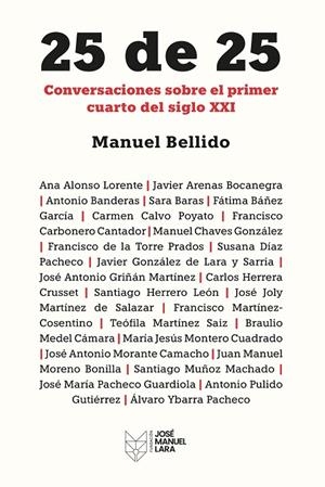 25 DE 25 | 9788419132697 | BELLIDO, MANUEL | Galatea Llibres | Librería online de Reus, Tarragona | Comprar libros en catalán y castellano online