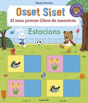 OSSET SISET. EL MEU PRIMER LLIBRE DE MEMÒRIA. ESTACIONS | 9791387519803 | DAVIES, BENJI | Galatea Llibres | Llibreria online de Reus, Tarragona | Comprar llibres en català i castellà online