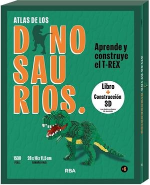 ATLAS DE LOS DINOSAURIOS + MAQUETA T-REX | 9788411325592 | Galatea Llibres | Llibreria online de Reus, Tarragona | Comprar llibres en català i castellà online