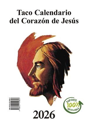 TACO CALENDARIO DEL CORAZÓN DE JESÚS GRANDE 2026 | 9788427149809 | GRUPO DE COMUNICACIÓN LOYOLA. | Galatea Llibres | Llibreria online de Reus, Tarragona | Comprar llibres en català i castellà online