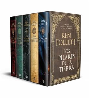 ESTUCHE SAGA LOS PILARES DE LA TIERRA | 9788466387910 | FOLLETT, KEN | Galatea Llibres | Llibreria online de Reus, Tarragona | Comprar llibres en català i castellà online