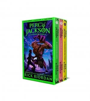 ESTUCHE PERCY JACKSON Y LOS DIOSES DEL OLIMPO 3 VOLS. | 9788419868541 | RIORDAN, RICK | Galatea Llibres | Llibreria online de Reus, Tarragona | Comprar llibres en català i castellà online