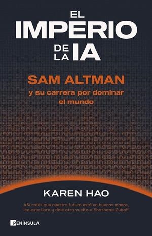 EL IMPERIO DE LA IA | 9788411004282 | HAO, KAREN | Galatea Llibres | Librería online de Reus, Tarragona | Comprar libros en catalán y castellano online