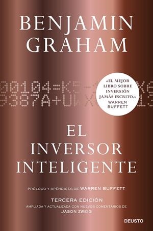 EL INVERSOR INTELIGENTE | 9788423439348 | GRAHAM, BENJAMIN/ZWEIG, JASON | Galatea Llibres | Librería online de Reus, Tarragona | Comprar libros en catalán y castellano online