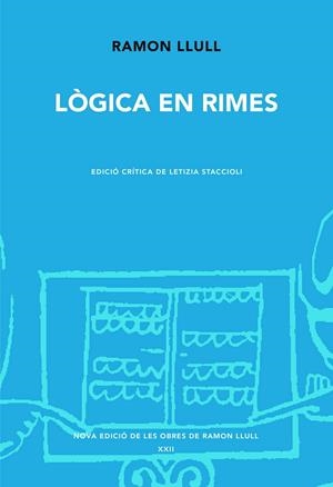 LÒGICA EN RIMES | 9788491913955 | LLULL, RAMON | Galatea Llibres | Llibreria online de Reus, Tarragona | Comprar llibres en català i castellà online
