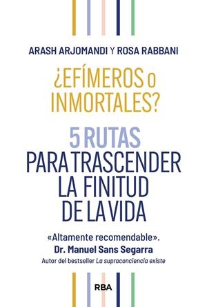 EFIMEROS O INMORTALES? | 9788411326261 | ARJOMANDI, ARASH / RABBANI, ROSA | Galatea Llibres | Llibreria online de Reus, Tarragona | Comprar llibres en català i castellà online
