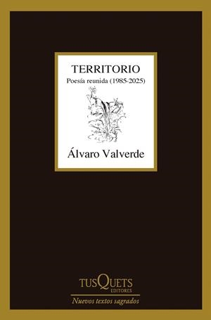 TERRITORIO. POESÍA REUNIDA (1985-2025) | 9788411077361 | VALVERDE, ÁLVARO | Galatea Llibres | Llibreria online de Reus, Tarragona | Comprar llibres en català i castellà online
