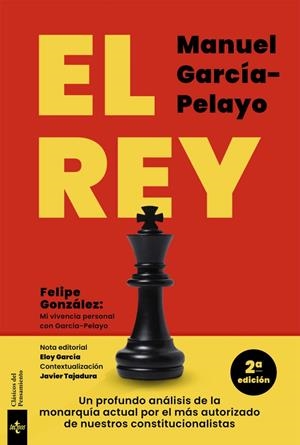 EL REY | 9788430994083 | GARCÍA-PELAYO, MANUEL | Galatea Llibres | Llibreria online de Reus, Tarragona | Comprar llibres en català i castellà online
