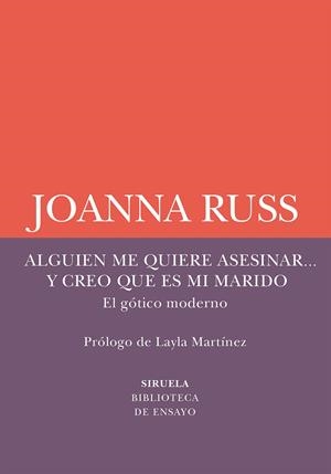 ALGUIEN ME QUIERE ASESINAR... Y CREO QUE ES MI MARIDO | 9791387688714 | RUSS, JOANNA | Galatea Llibres | Llibreria online de Reus, Tarragona | Comprar llibres en català i castellà online