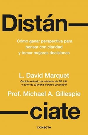 DISTÁNCIATE | 9788418053962 | MARQUET, LOUIS DAVID/GILLESPIE, MICHAEL A. | Galatea Llibres | Librería online de Reus, Tarragona | Comprar libros en catalán y castellano online