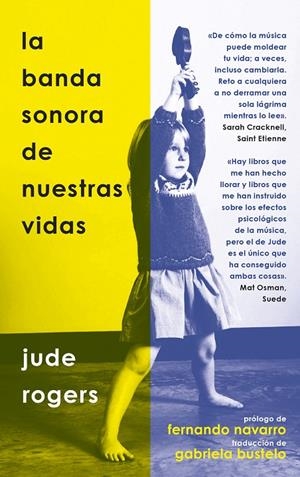 LA BANDA SONORA DE NUESTRAS VIDAS | 9788418404702 | ROGERS, JUDE | Galatea Llibres | Llibreria online de Reus, Tarragona | Comprar llibres en català i castellà online