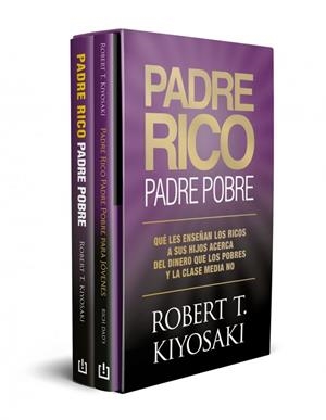 ESTUCHE PADRE RICO, PADRE POBRE (CONTIENE: PADRE RICO, PADRE POBRE | PADRE RICO, | 9788466375047 | KIYOSAKI, ROBERT T. | Galatea Llibres | Llibreria online de Reus, Tarragona | Comprar llibres en català i castellà online