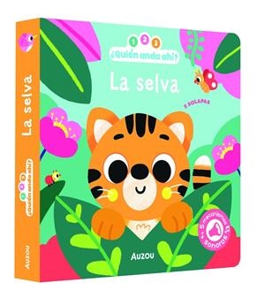 1, 2, 3, QUIÉN ANDA AHÍ. LA SELVA. LIBRO DE SONIDOS | 9791039575874 | VAUTIER, VANESSA | Galatea Llibres | Llibreria online de Reus, Tarragona | Comprar llibres en català i castellà online