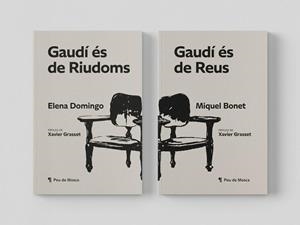 GAUDÍ ÉS DE REUS / GAUDÍ ÉS DE RIUDOMS | 9788412499797 | BONET, MIQUEL/DOMINGO, ELENA | Galatea Llibres | Llibreria online de Reus, Tarragona | Comprar llibres en català i castellà online