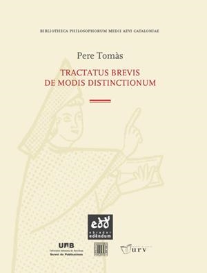 TRACTATUS BREVIS DE MODIS DISTINCTIONUM | 9788493759087 | Galatea Llibres | Librería online de Reus, Tarragona | Comprar libros en catalán y castellano online