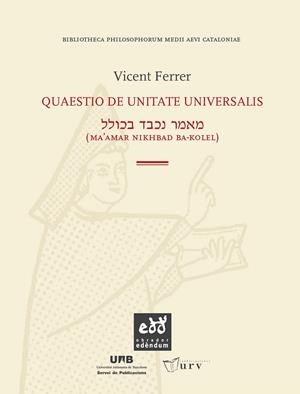 QUAESTIO DE UNITATE UNIVERSALIS | 9788493759032 | Galatea Llibres | Llibreria online de Reus, Tarragona | Comprar llibres en català i castellà online