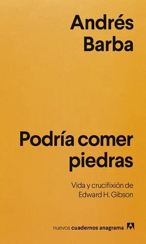PODRÍA COMER PIEDRAS | 9788433949271 | BARBA, ANDRÉS | Galatea Llibres | Llibreria online de Reus, Tarragona | Comprar llibres en català i castellà online