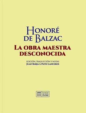 LA OBRA MAESTRA DESCONOCIDA | 9791387624538 | BALZAC, HONORÉ DE | Galatea Llibres | Llibreria online de Reus, Tarragona | Comprar llibres en català i castellà online