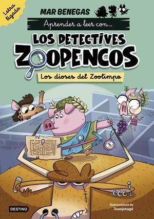 APRENDER A LEER CON... LOS DETECTIVES ZOOPENCOS LETRA LIGADA 2. LOS DIOSES DEL Z | 9788408318026 | BENEGAS, MAR | Galatea Llibres | Llibreria online de Reus, Tarragona | Comprar llibres en català i castellà online