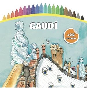 PINTAR GAUDÍ STICKERS | 9788419028815 | BAYÉS DE LUNA, PILARÍN | Galatea Llibres | Llibreria online de Reus, Tarragona | Comprar llibres en català i castellà online