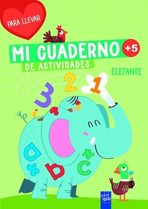 MI CUADERNO DE ACTIVIDADES PARA LLEVAR. ELEFANTE | 9788408311928 | Galatea Llibres | Llibreria online de Reus, Tarragona | Comprar llibres en català i castellà online