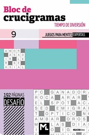 BLOC DE CRUCIGRAMAS 9 | 9789493361430 | Galatea Llibres | Llibreria online de Reus, Tarragona | Comprar llibres en català i castellà online
