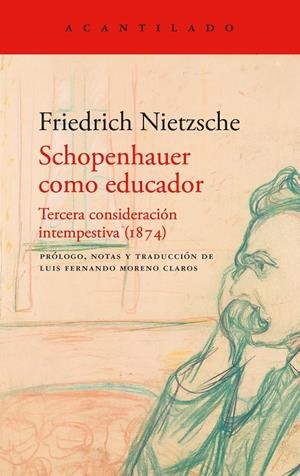 SCHOPENHAUER COMO EDUCADOR | 9791387964238 | NIETZSCHE, FRIEDRICH | Galatea Llibres | Llibreria online de Reus, Tarragona | Comprar llibres en català i castellà online