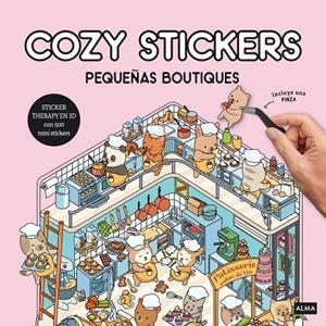 PEQUEÑAS BOUTIQUES (COZY STICKERS) | 9791387752545 | BOYER, ALAIN | Galatea Llibres | Llibreria online de Reus, Tarragona | Comprar llibres en català i castellà online