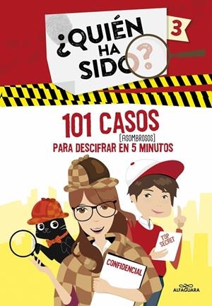101 CASOS ASOMBROSOS PARA DESCIFRAR EN 5 MINUTOS ¿QUIÉN HA SIDO? 3 | 9788419982919 | Galatea Llibres | Librería online de Reus, Tarragona | Comprar libros en catalán y castellano online
