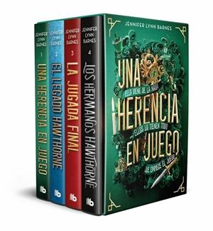 ESTUCHE UNA HERENCIA EN JUEGO | 9791387871406 | BARNES, JENNIFER LYNN | Galatea Llibres | Llibreria online de Reus, Tarragona | Comprar llibres en català i castellà online