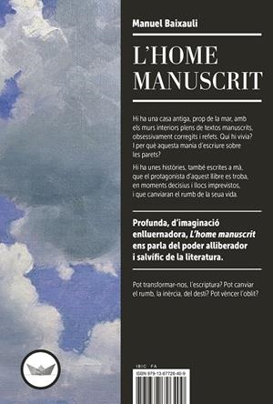 L'HOME MANUSCRIT | 9791387726409 | BAIXAULI, MANUEL | Galatea Llibres | Librería online de Reus, Tarragona | Comprar libros en catalán y castellano online