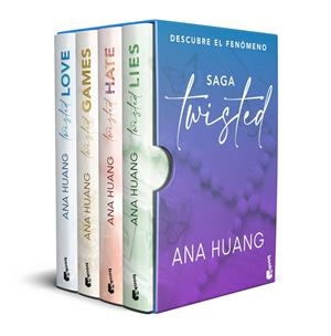 ESTUCHE SERIE TWISTED 4 VOLS. | 9788408322634 | HUANG, ANA | Galatea Llibres | Librería online de Reus, Tarragona | Comprar libros en catalán y castellano online