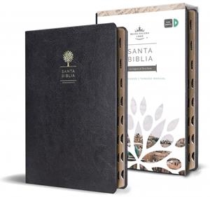 BIBLIA REINA VALERA 1960 LETRA GRANDE. SÍMIL PIEL NEGRO | 9781644732168 | REINA VALERA REVISADA | Galatea Llibres | Llibreria online de Reus, Tarragona | Comprar llibres en català i castellà online