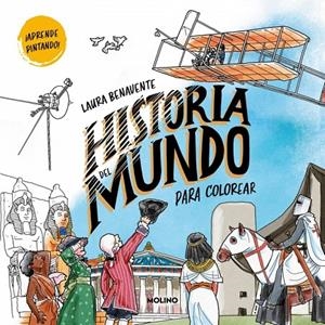 HISTORIA DEL MUNDO PARA COLOREAR | 9788427256743 | BENAVENTE, LAURA | Galatea Llibres | Librería online de Reus, Tarragona | Comprar libros en catalán y castellano online