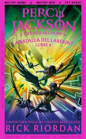 LA BATALLA DEL LABERINT (PERCY JACKSON I ELS DÉUS DE L'OLIMP 4) | 9788419868978 | RIORDAN, RICK | Galatea Llibres | Librería online de Reus, Tarragona | Comprar libros en catalán y castellano online